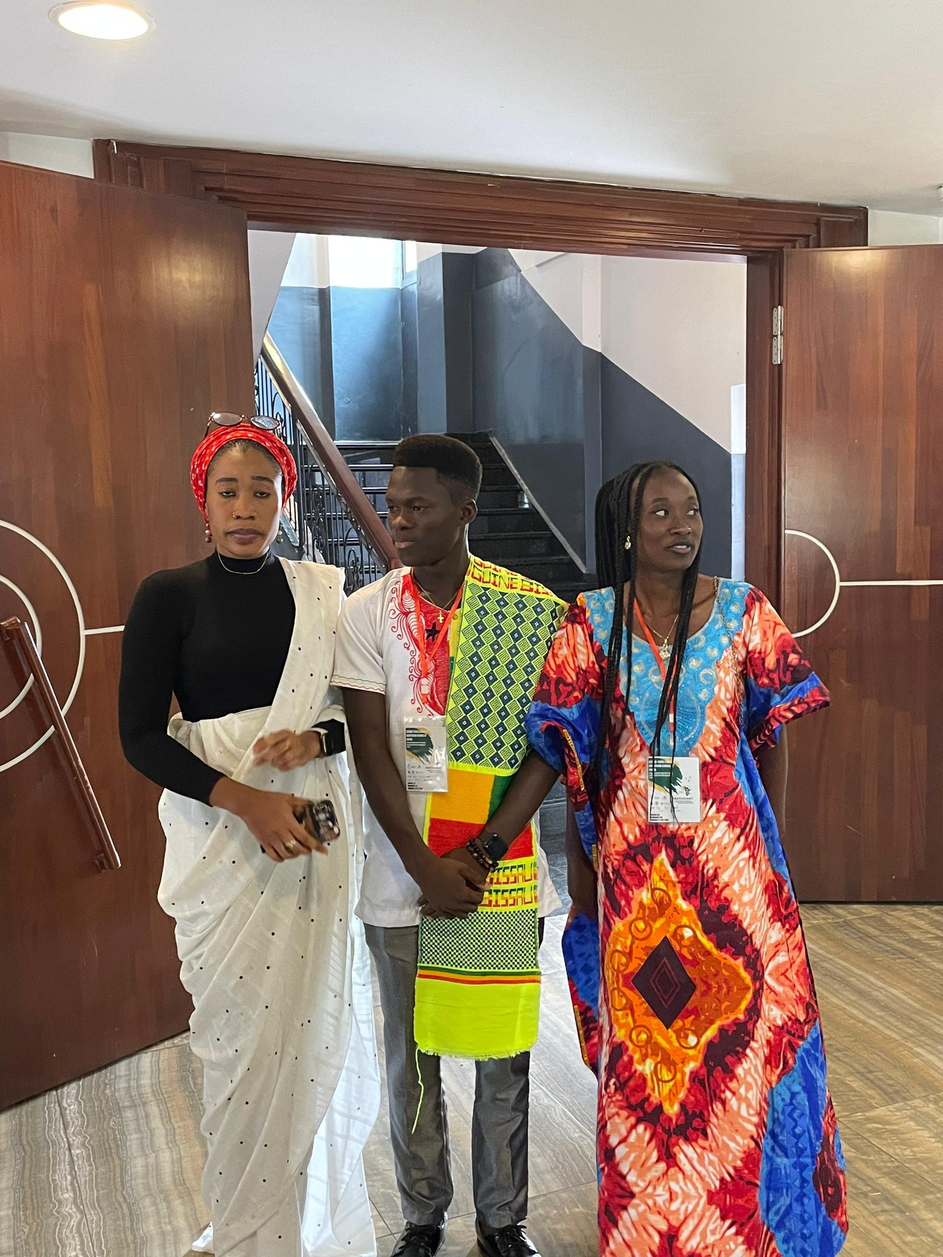 With delegates at YOFAFA