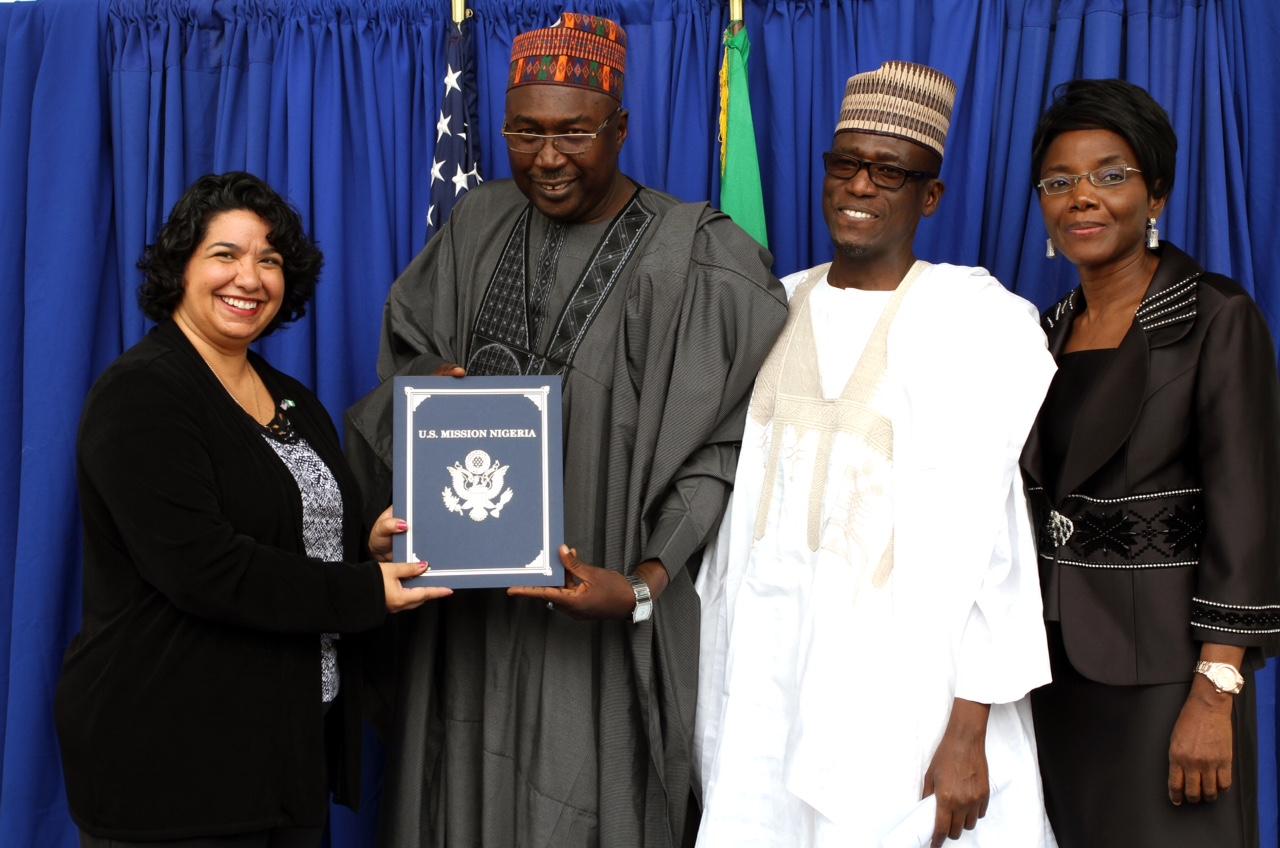 Honored by U.S. Mission Nigeria